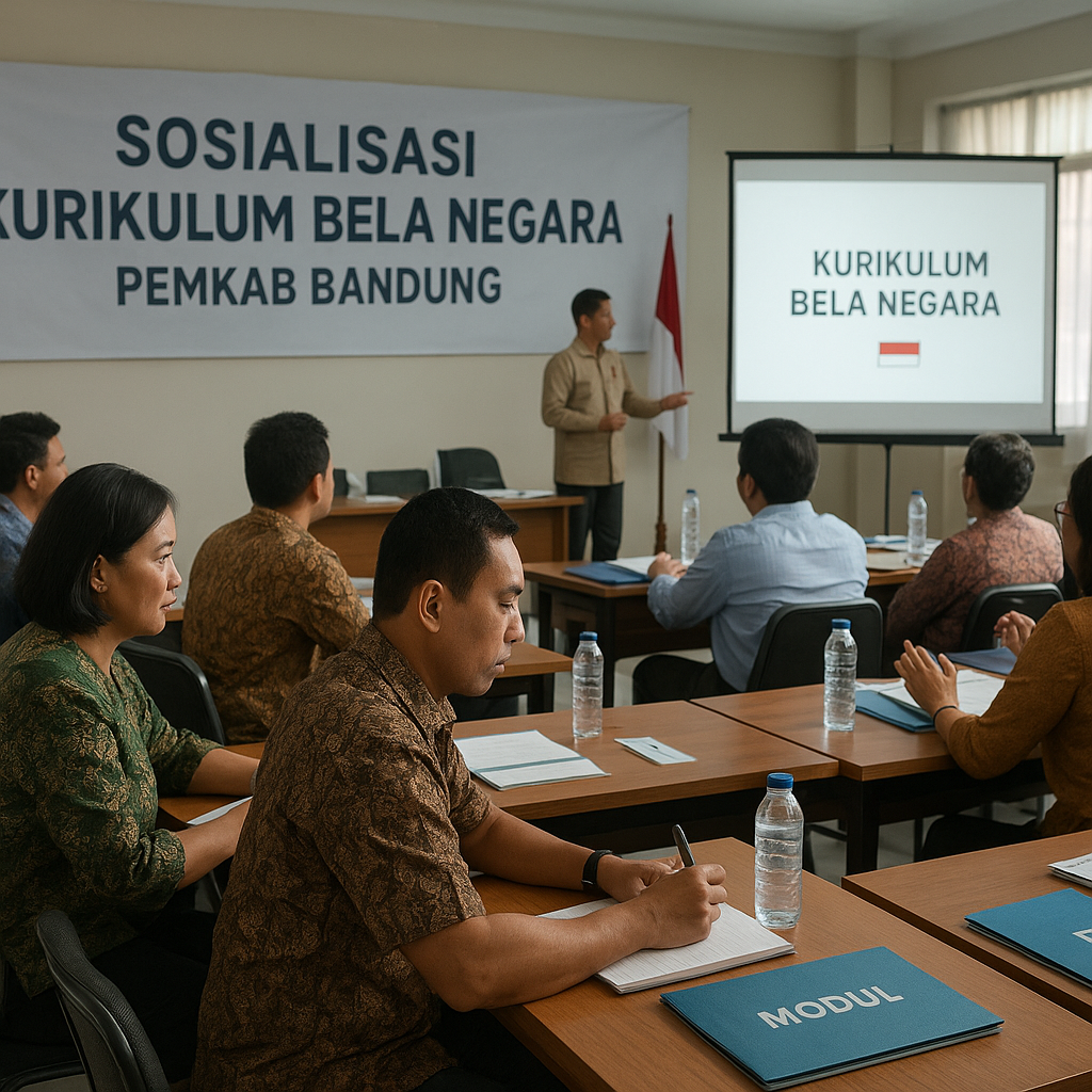 Pemkab Bandung Gelar Sosialisasi Kurikulum Bela Negara bagi...