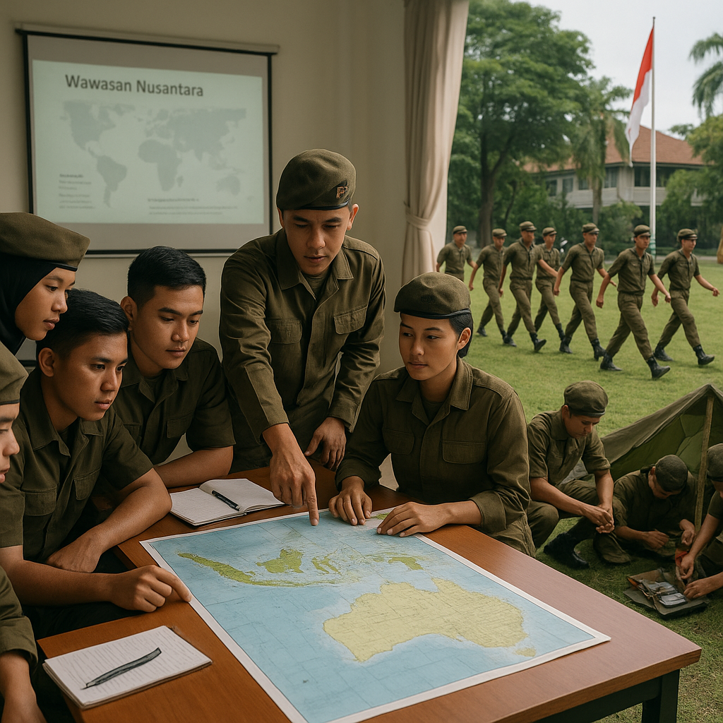 Resimen Mahasiswa Unpad Gelar Latihan Dasar Kepemimpinan dan...