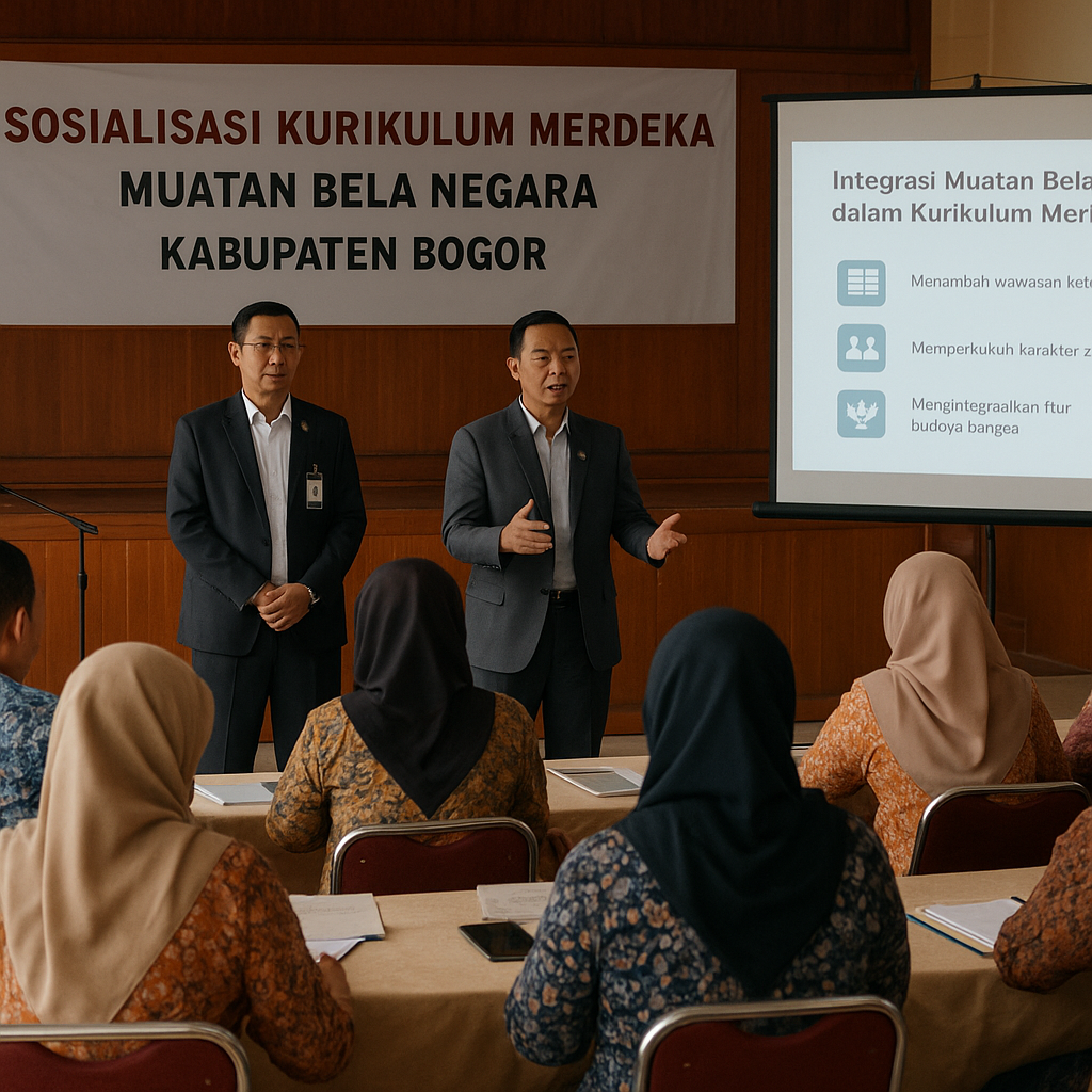 Sosialisasi Kurikulum Merdeka Muatan Bela Negara Dilaksanaka...