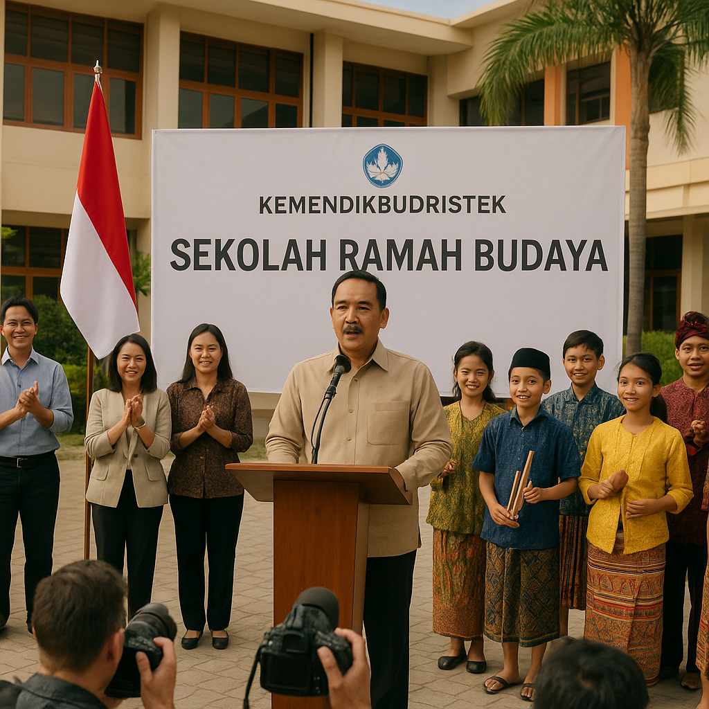 Kemendikbudristek Canangkan Gerakan 'Sekolah Ramah Budaya' u...