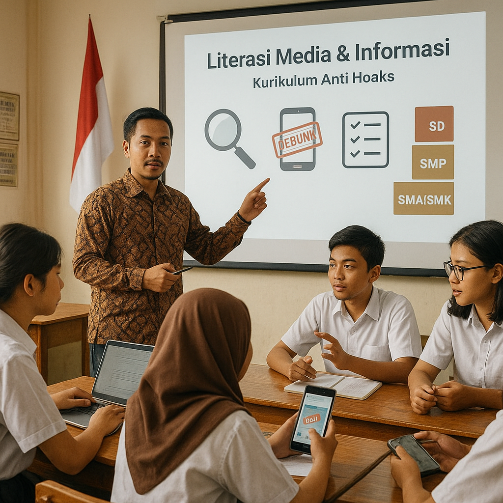 Literasi Media dan Informasi Jadi Pilar Baru Kurikulum Anti...