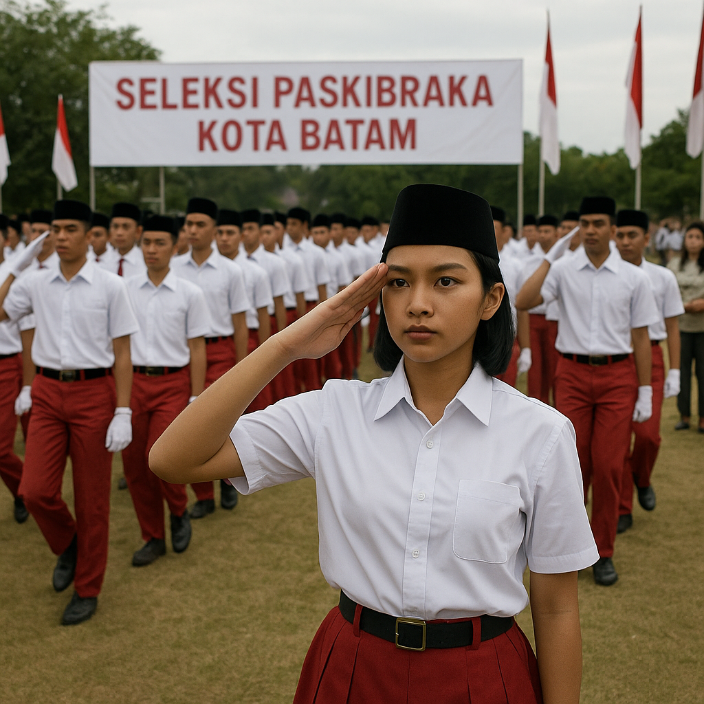 712 Pelajar Berebut Jadi Paskibraka Batam, Seleksi Ketat dan...