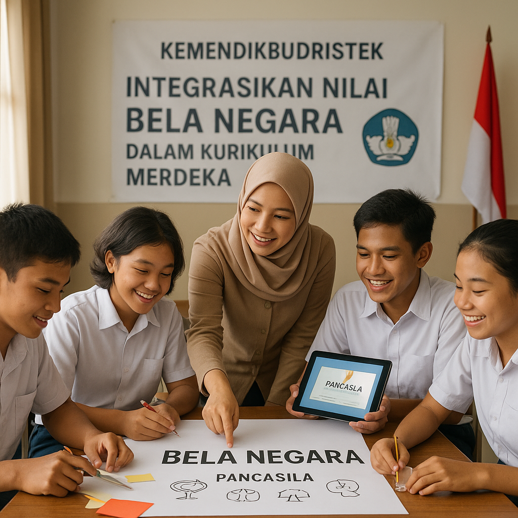 Kemendikbudristek Integrasikan Nilai Bela Negara dalam Kurik...