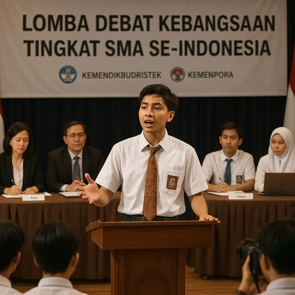 Lomba Debat Kebangsaan Tingkat SMA Se-Indonesia Kembali Dige...