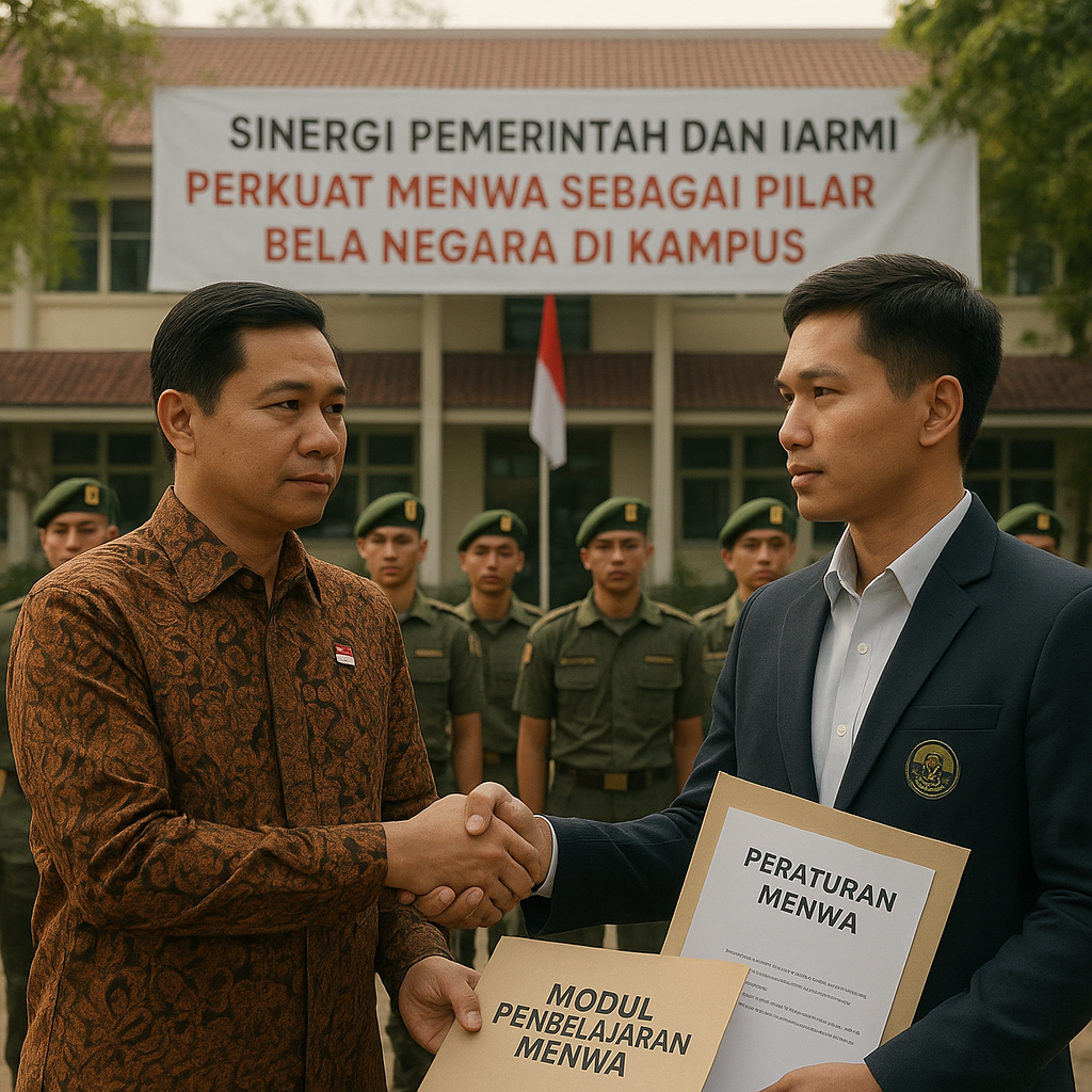 Sinergi Pemerintah dan IARMI Perkuat Menwa sebagai Pilar Bel...
