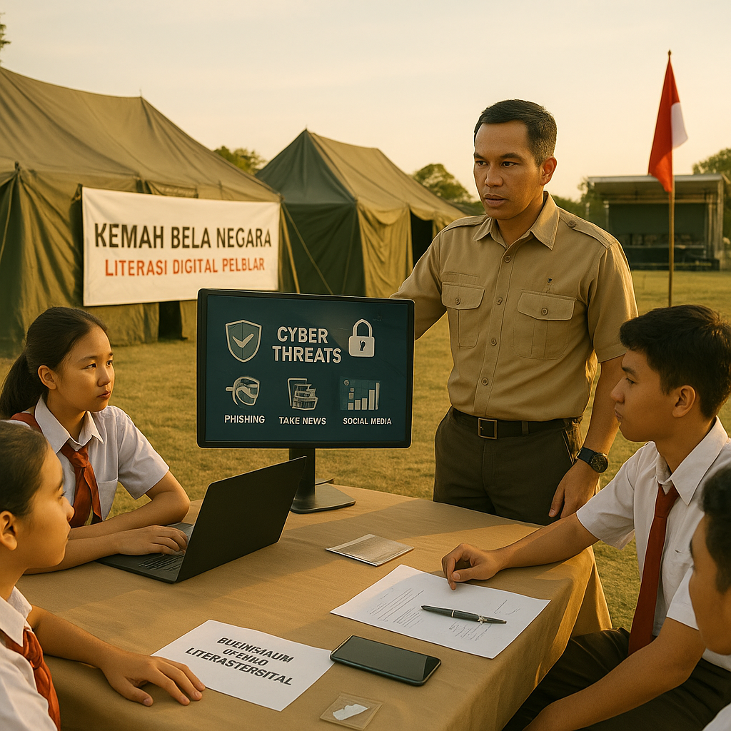 BNPT Perkuat Literasi Digital Pelajar Lewat Kemah Bela Negar...
