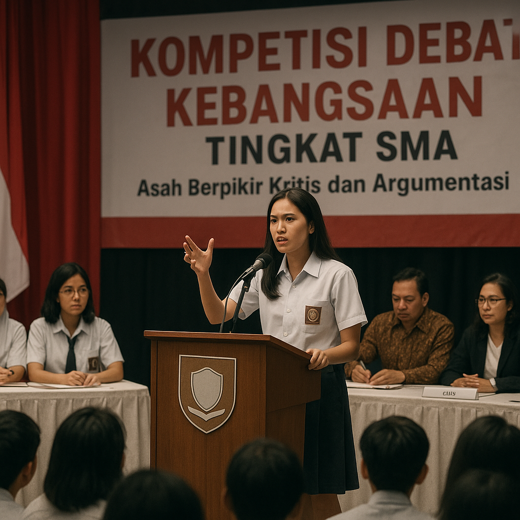 Kompetisi Debat Kebangsaan Tingkat SMA untuk Asah Berpikir K...