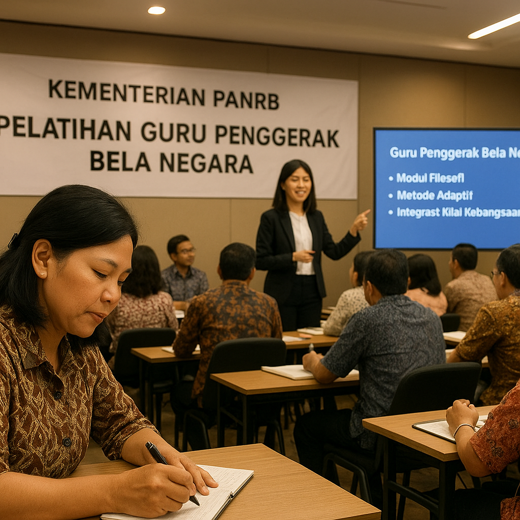 Kementerian PANRB Gelar Pelatihan 'Guru Penggerak Bela Negar...