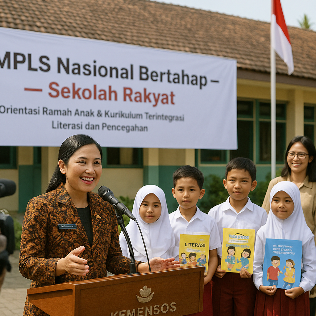 Kemensos Gelar MPLS Nasional Bertahap, Fokus pada Kesiapan S...