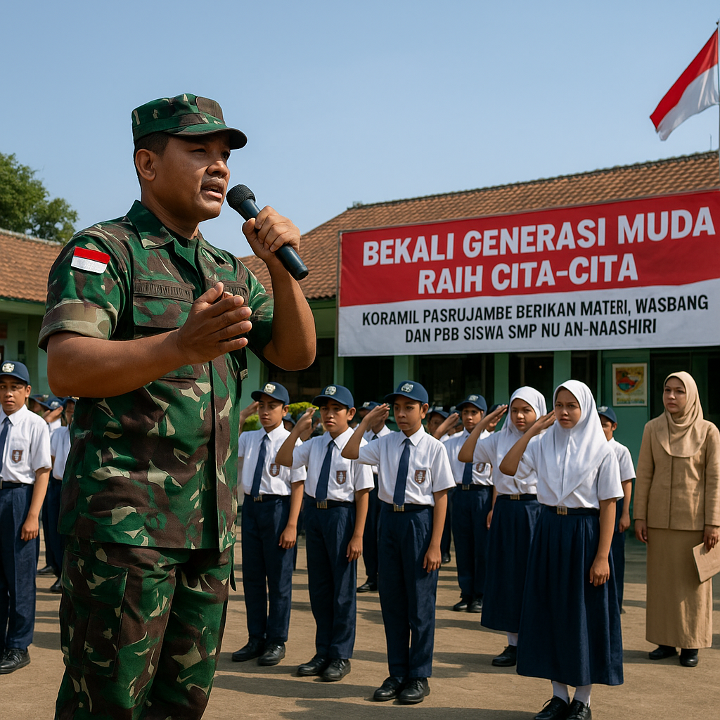 Bekali Generasi Muda Raih Cita-cita, Koramil Pasrujambe Beri...