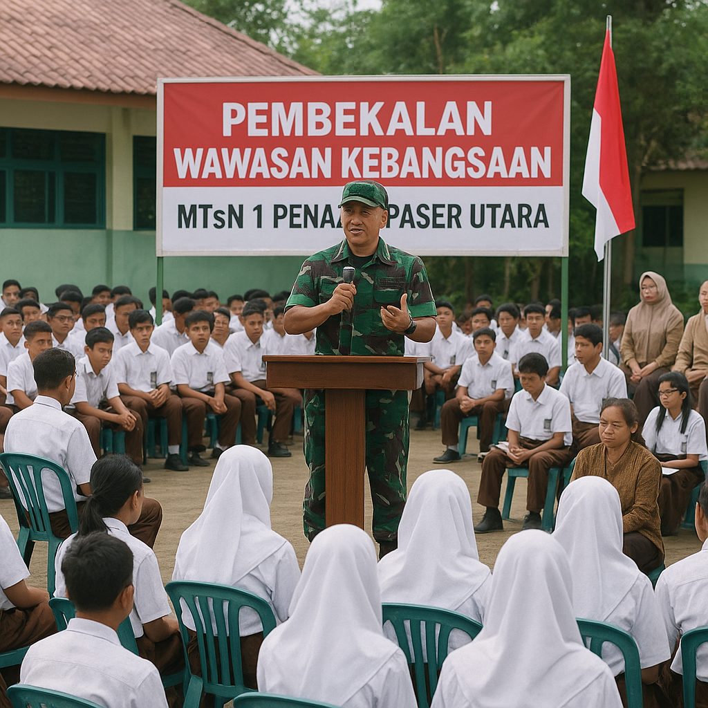 156 Siswa di MTSN 1 PPU Dapat Pembekalan Wawasan Kebangsaan...