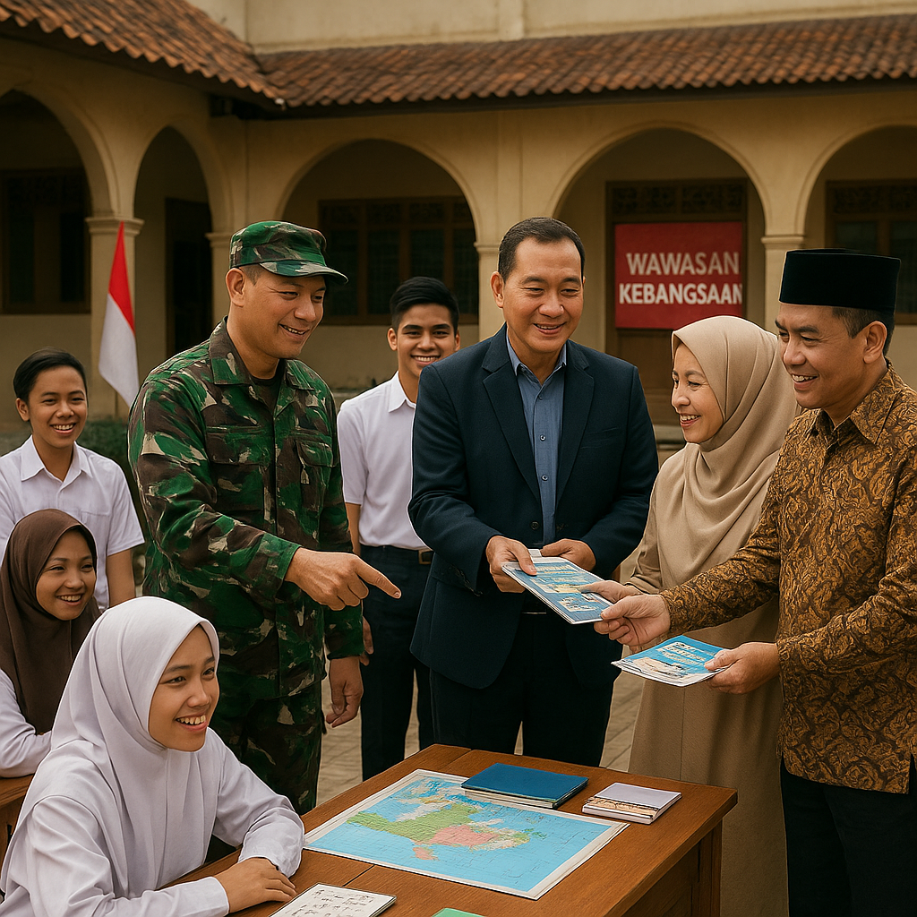 Kemenhan dan Kemenag Sinergi, Perkuat Materi Wawasan Kebangs...