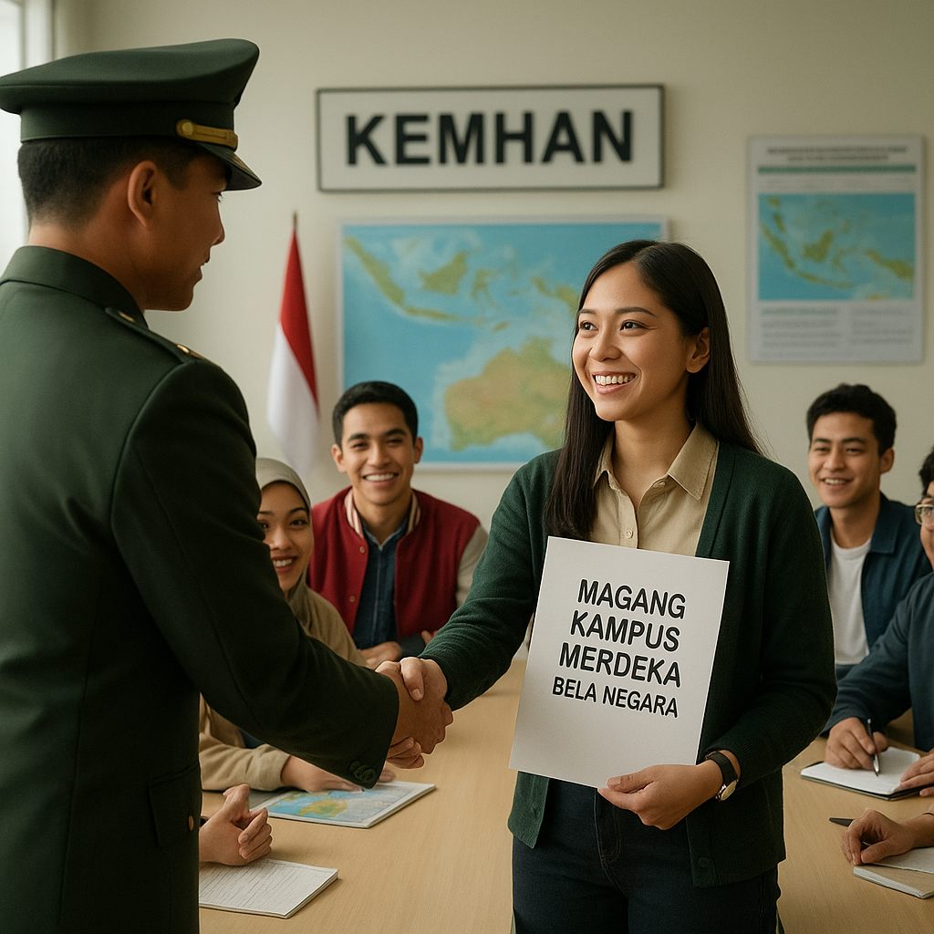 Kampus Merdeka Bela Negara: Kemhan Tawarkan Magang di Lingku...