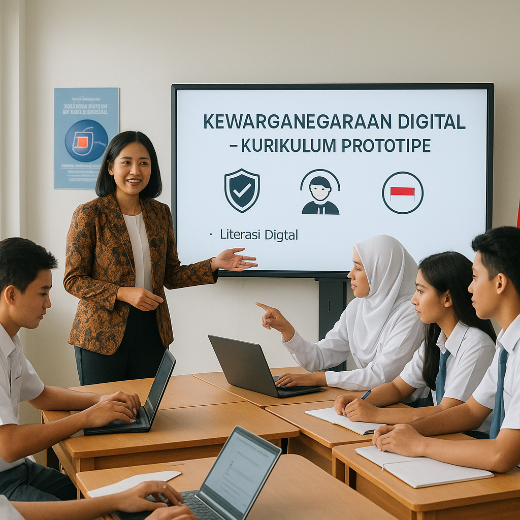 Kurikulum Prototipe: Mata Pelajaran 'Kewarganegaraan Digital...