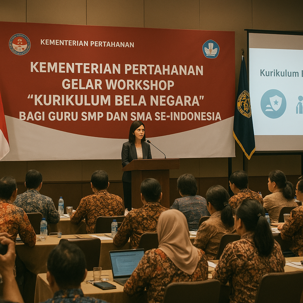 Kementerian Pertahanan Gelar Workshop 'Kurikulum Bela Negara...