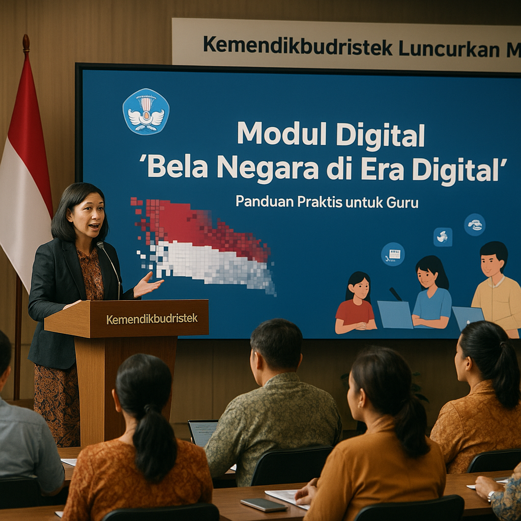 Kemendikbudristek Luncurkan Modul Digital 'Bela Negara di Er...
