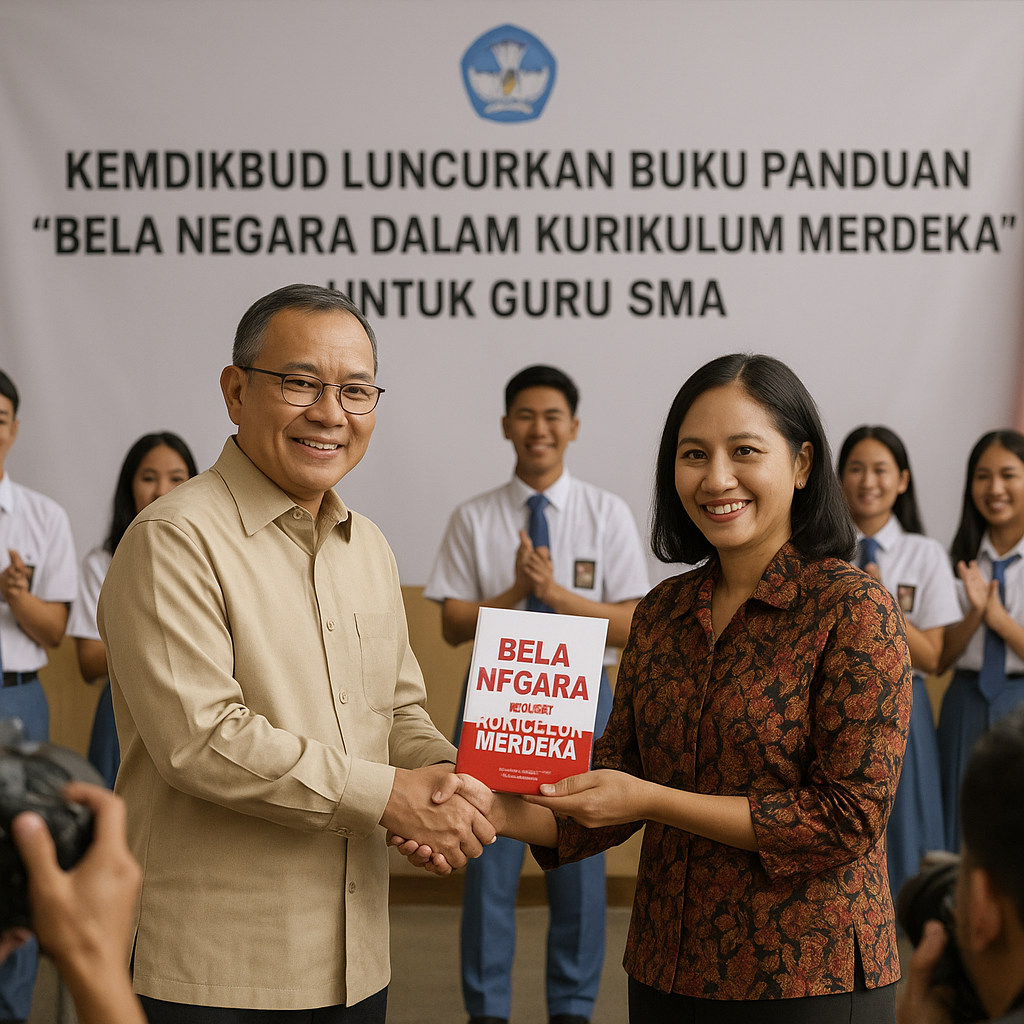 Kemdikbud Luncurkan Buku Panduan 'Bela Negara dalam Kurikulu...