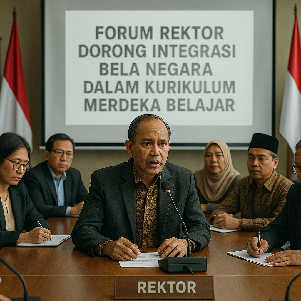 Forum Rektor Dorong Integrasi Bela Negara dalam Kurikulum Me...