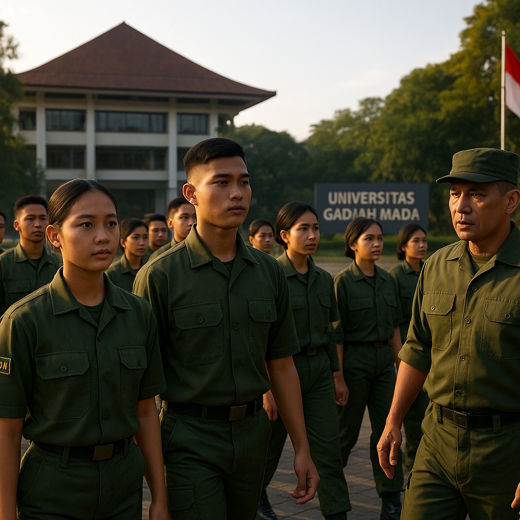 Universitas Gadjah Mada Kembali Gelar Program Wajib Militer...
