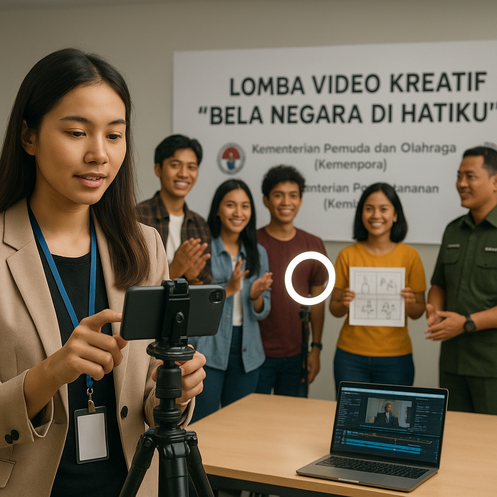 Kemenpora Gandeng Kemhan Gelar Lomba Video Kreatif 'Bela Neg...