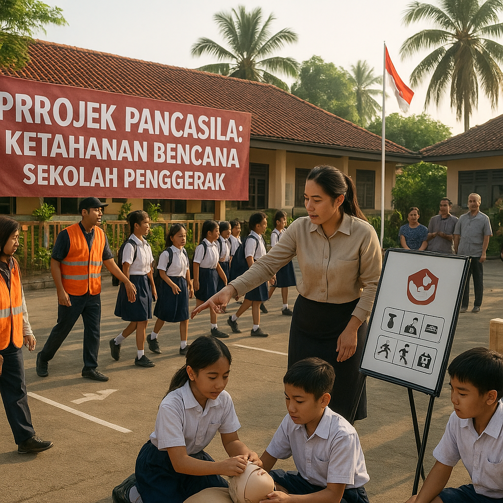 Sekolah Penggerak Integrasikan Projek Pancasila dengan Ketah...