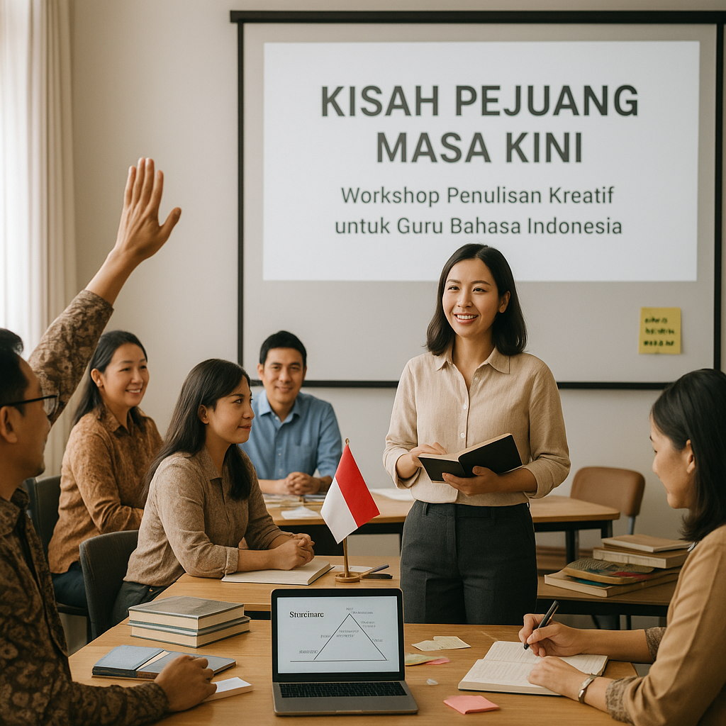 Workshop Penulisan Kreatif 'Kisah Pejuang Masa Kini' untuk G...