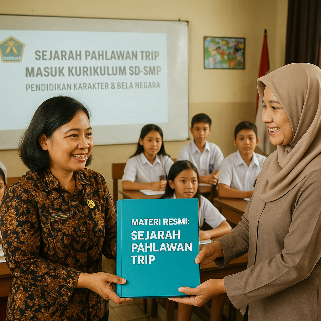 Sejarah Pahlawan TRIP Masuk Kurikulum SD-SMP, Pemkot Malang...
