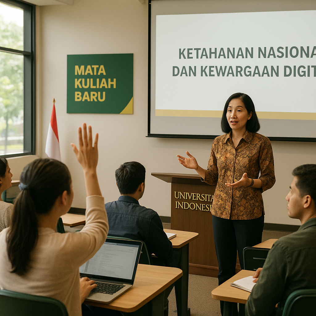 Kampus Universitas Indonesia Perkenalkan Mata Kuliah 'Ketaha...
