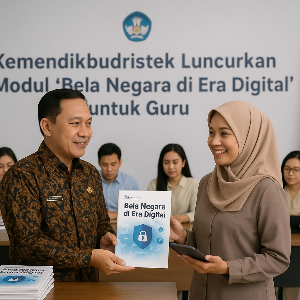 Kemendikbudristek Luncurkan Modul Pembelajaran 'Bela Negara...