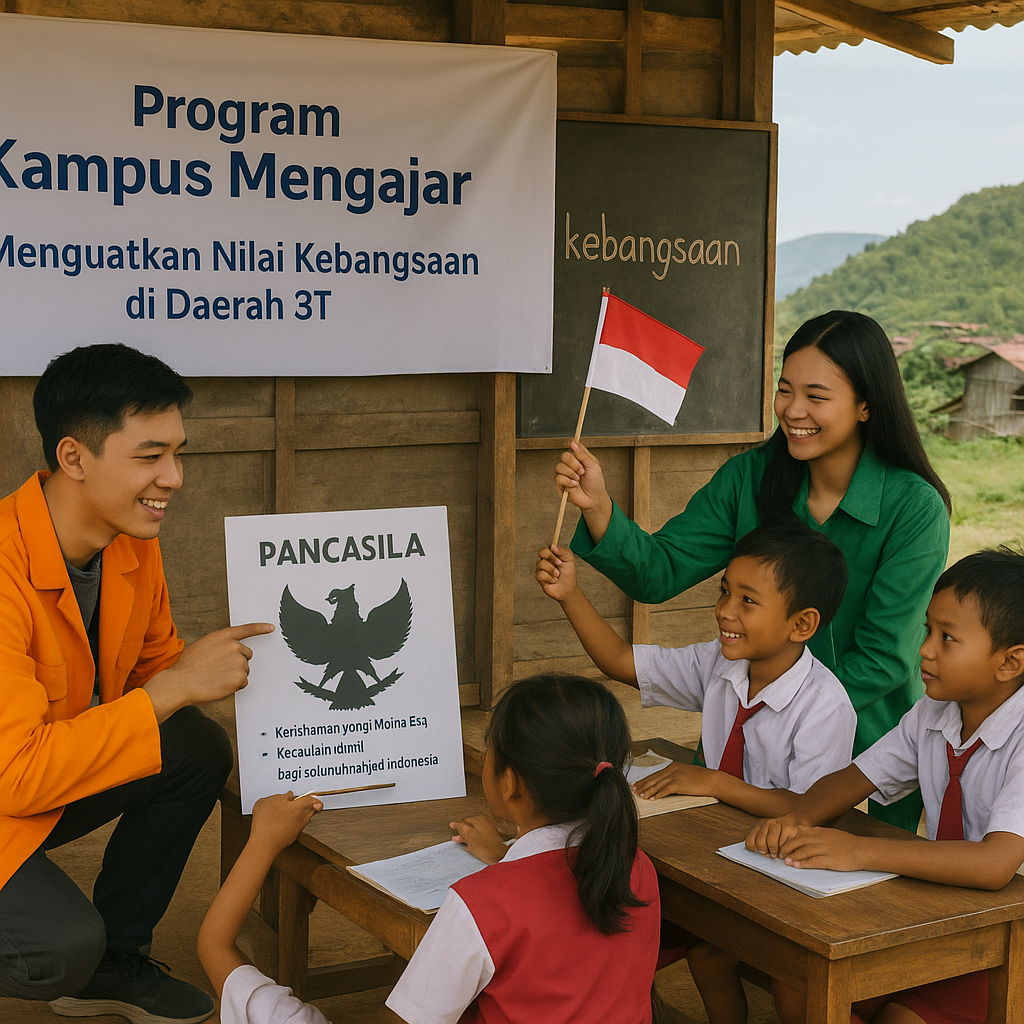 Program 'Kampus Mengajar' Perkuat Nilai Kebangsaan melalui P...