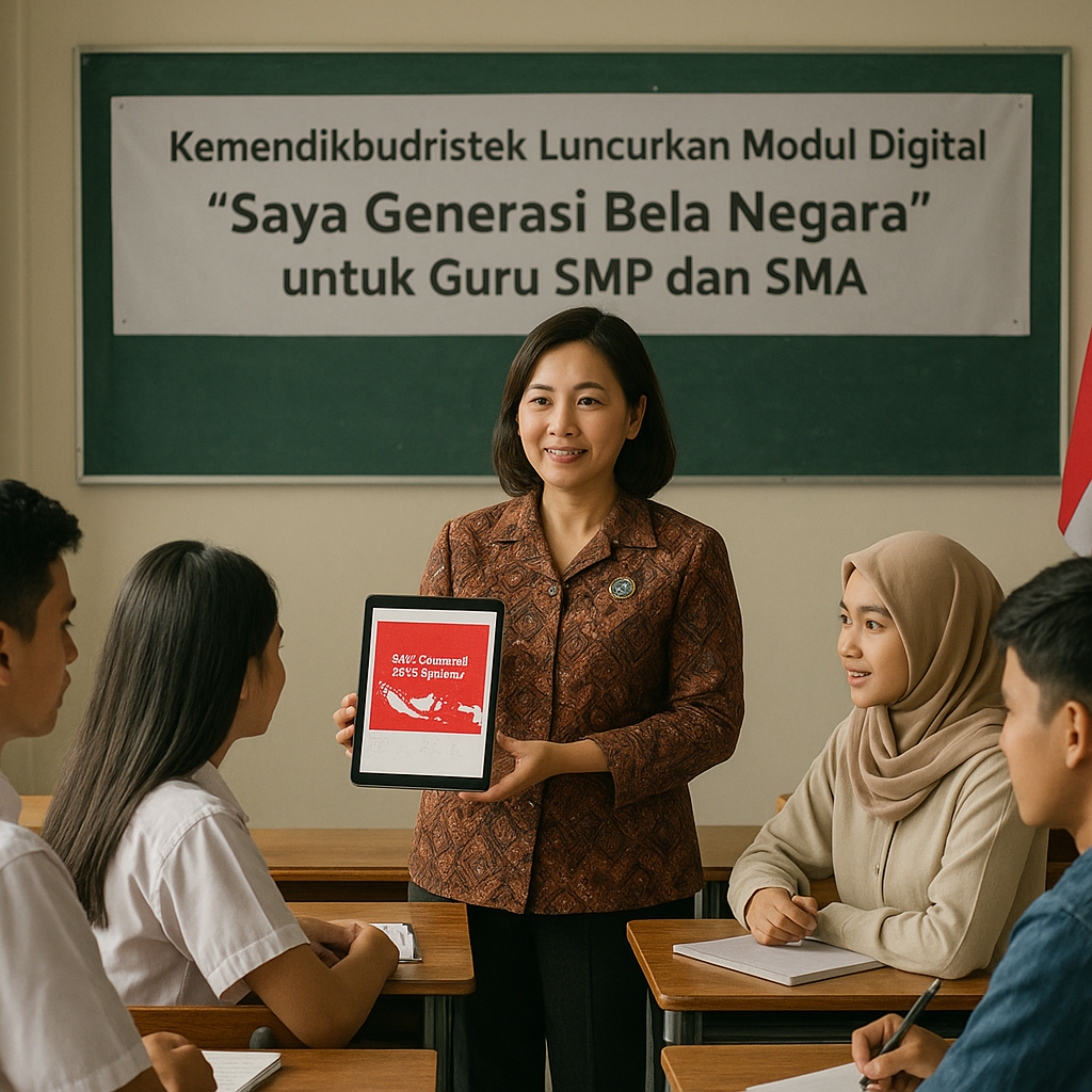 Kemendikbudristek Luncurkan Modul Digital 'Saya Generasi Bel...