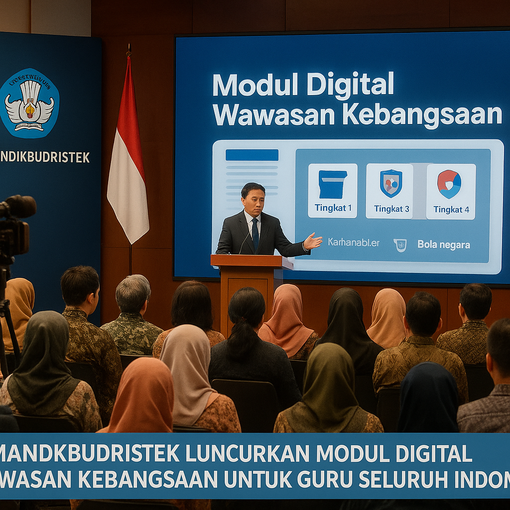 Kemendikbudristek Luncurkan Modul Digital Wawasan Kebangsaan...
