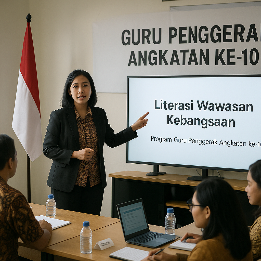 Literasi Wawasan Kebangsaan Masuk dalam Program Guru Pengger...