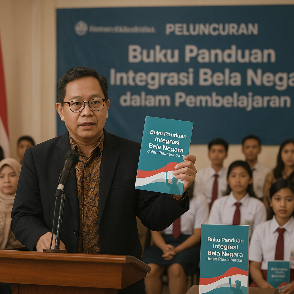 Kemendikbudristek Luncurkan Buku Panduan Integrasi Bela Nega...