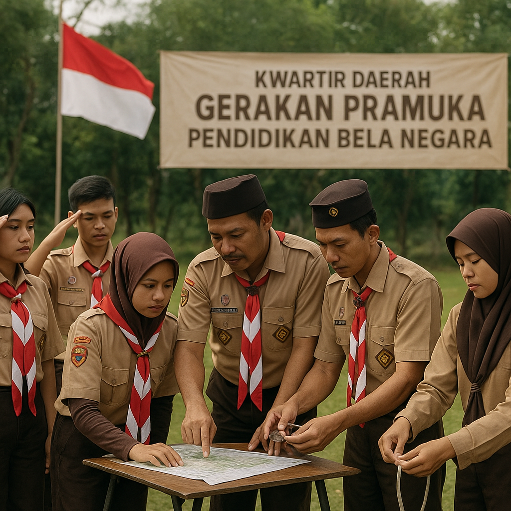 Peran Kwartir Daerah Gerakan Pramuka dalam Menggalakkan Pend...