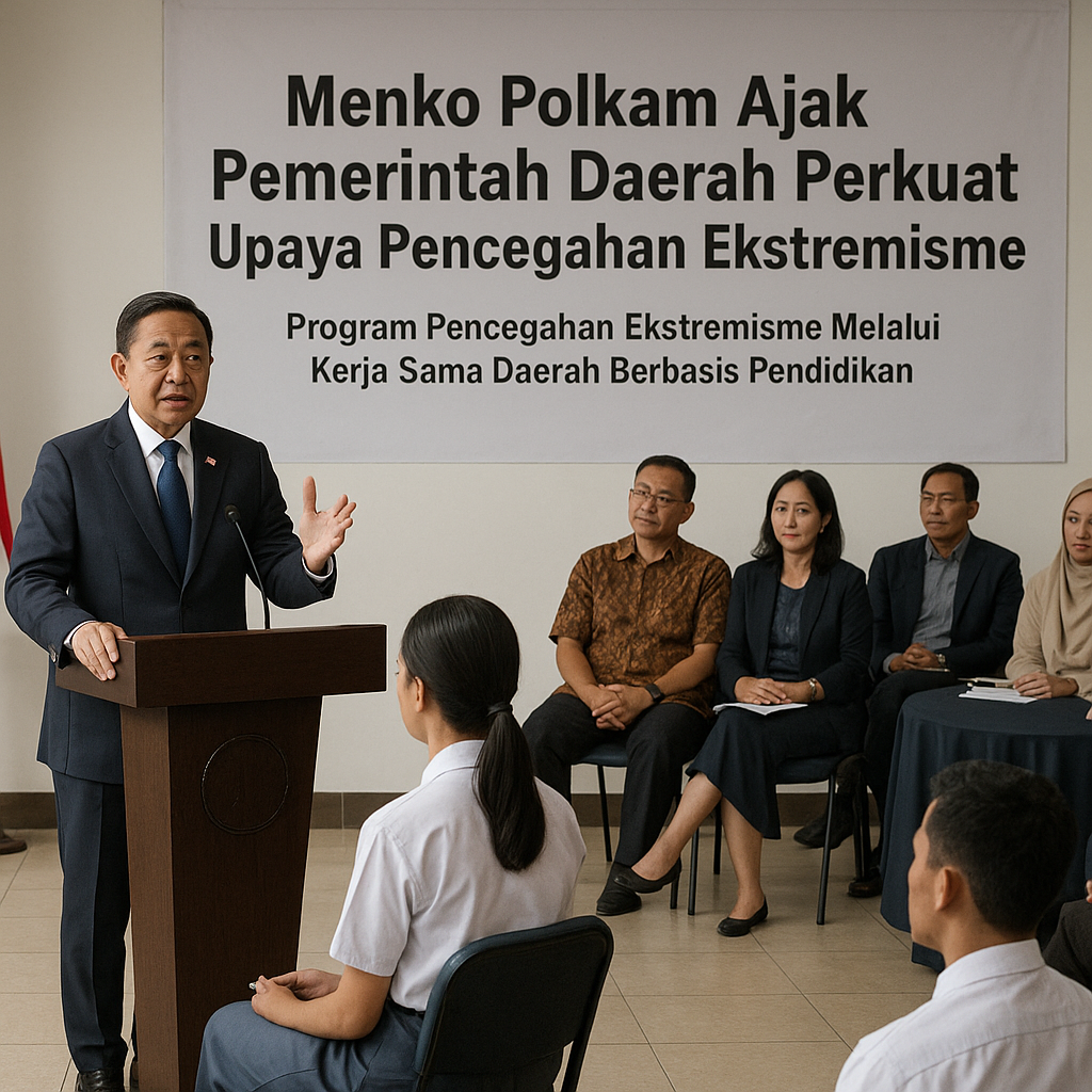 Menko Polkam Ajak Pemerintah Daerah Perkuat Upaya Pencegahan...