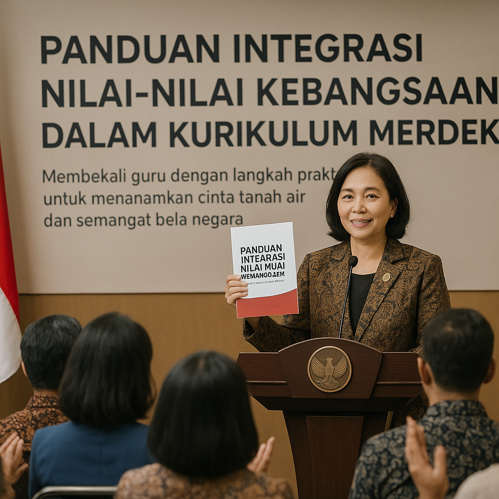 Kemendikbudristek Luncurkan Panduan Integrasi Nilai Kebangsa...