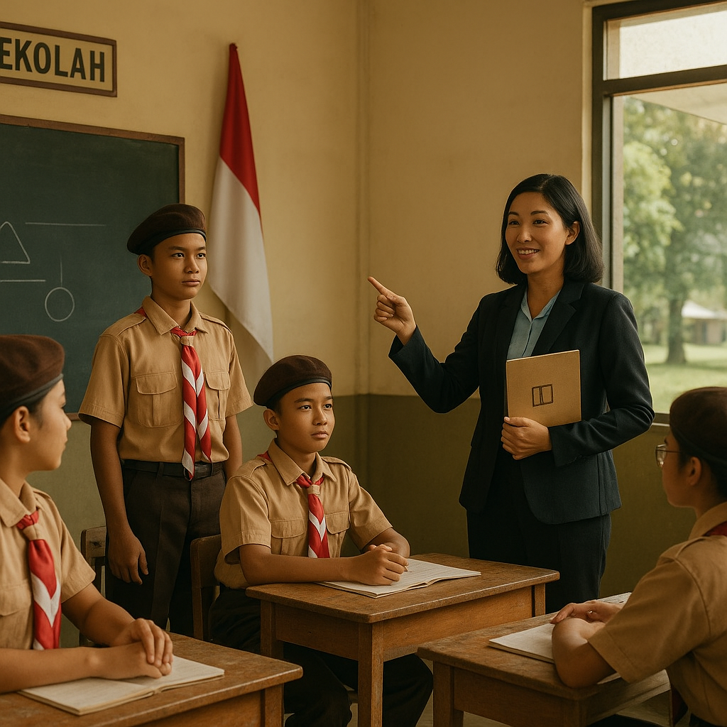 Gerakan Pramuka Kembali Masuk Kurikulum Sekolah sebagai Peng...