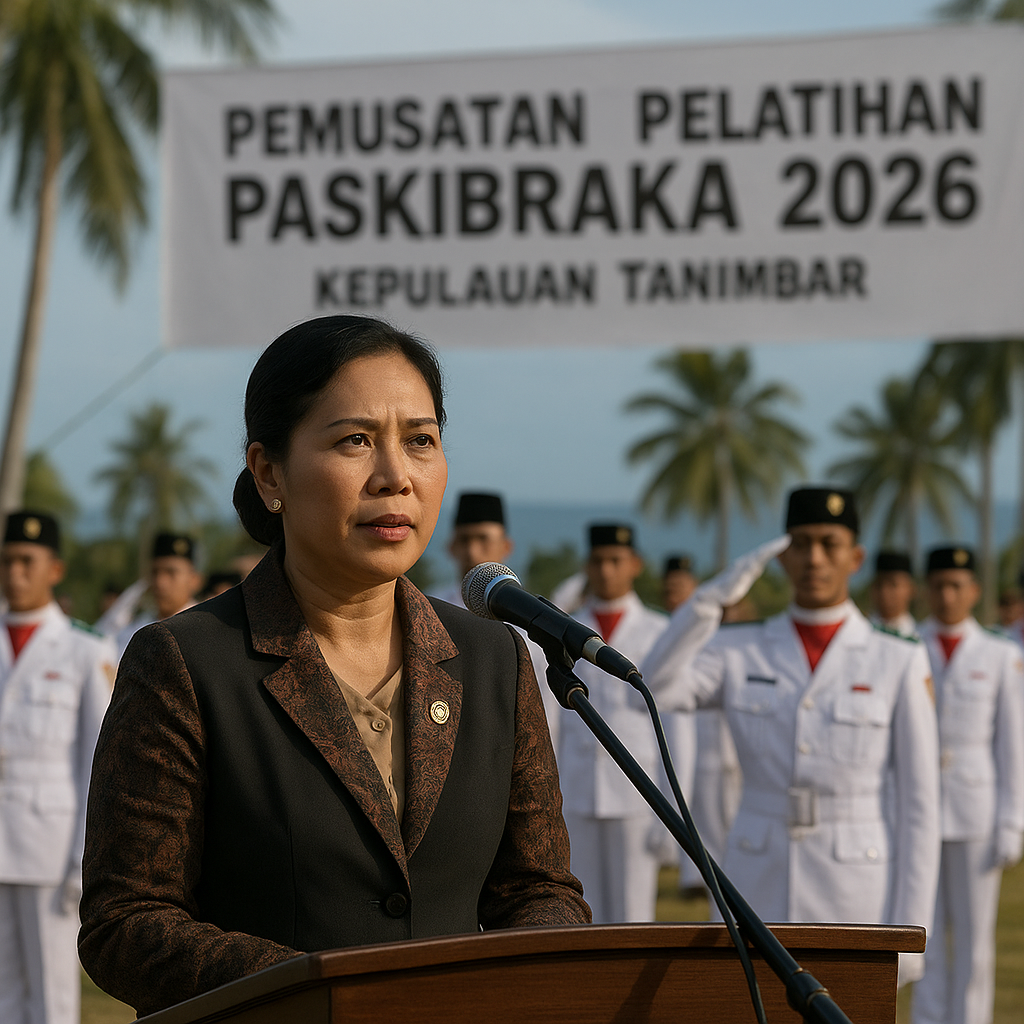 Pemusatan Pelatihan Paskibraka 2026 Resmi Dibuka, Wabup Juli...