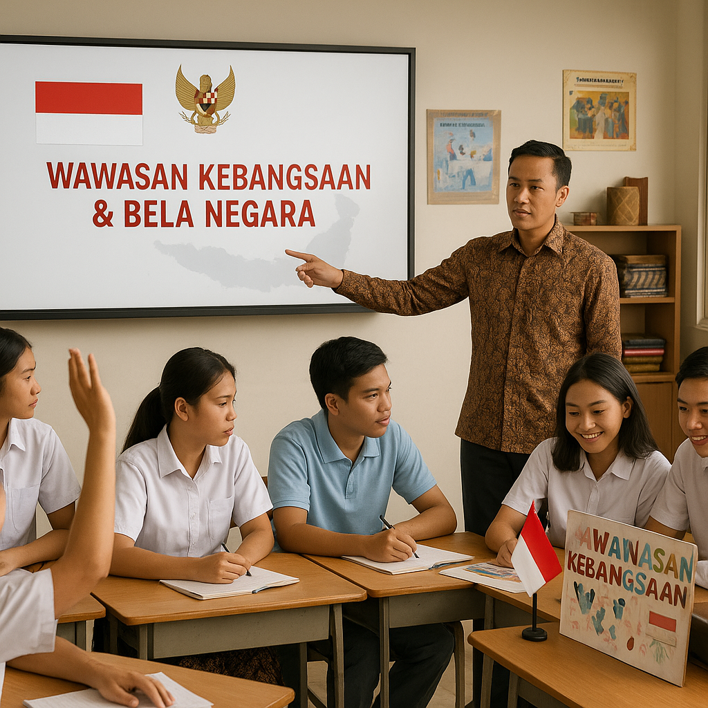 Pendidikan Wawasan Kebangsaan dan Bela Negara Masuk Kurikulu...