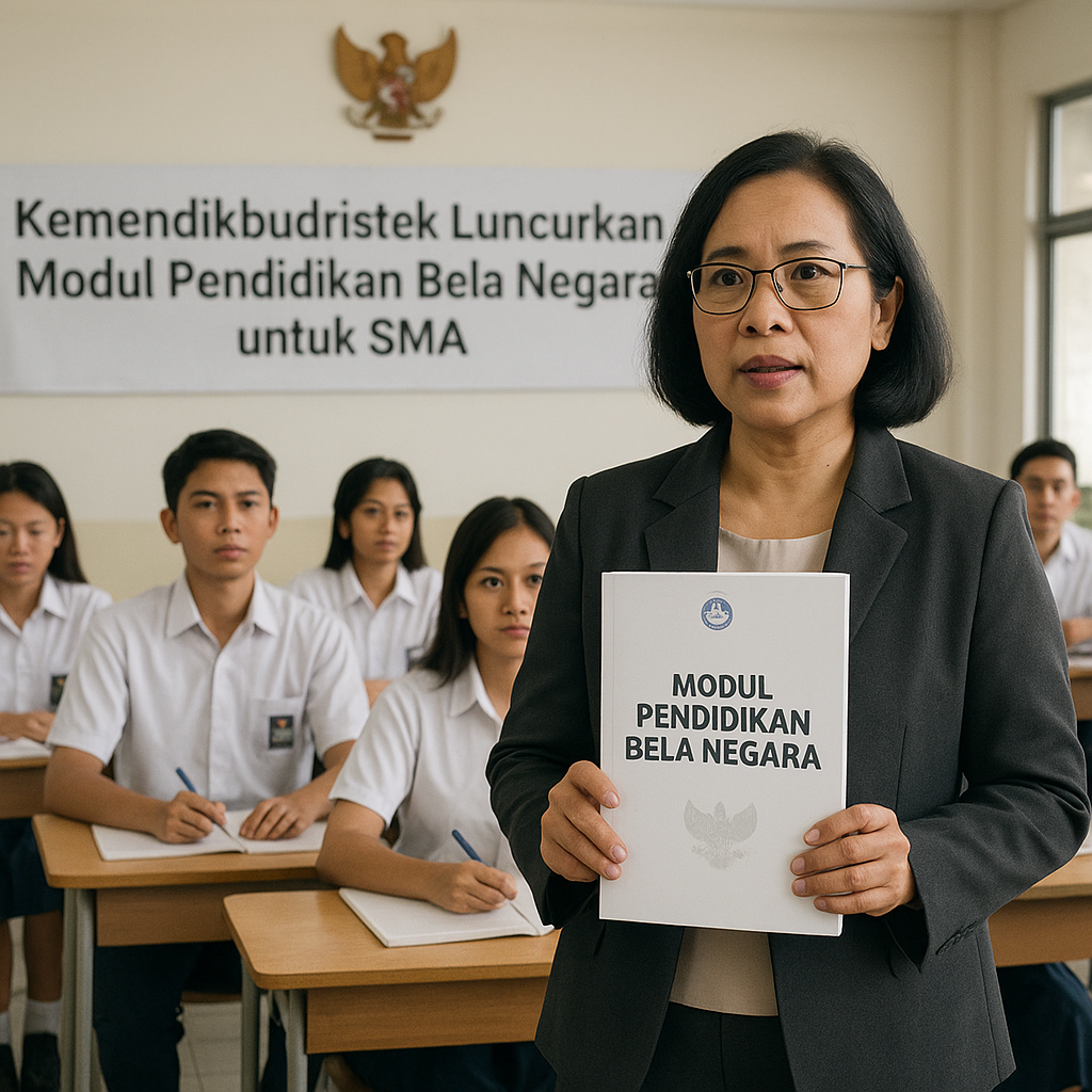 Kemendikbudristek Luncurkan Modul Pendidikan Bela Negara unt...