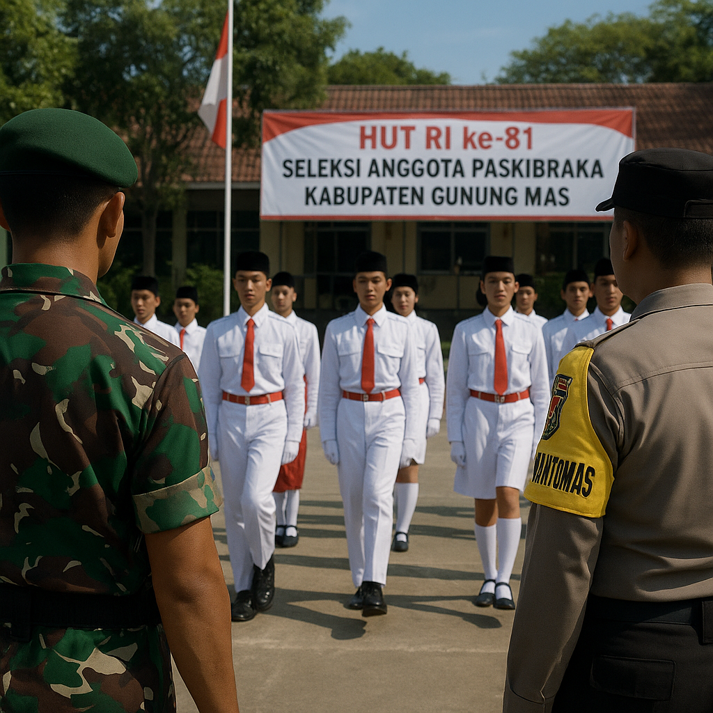 Persiapan HUT RI ke-81, Babinsa dan Bhabinkamtibmas Lakukan...