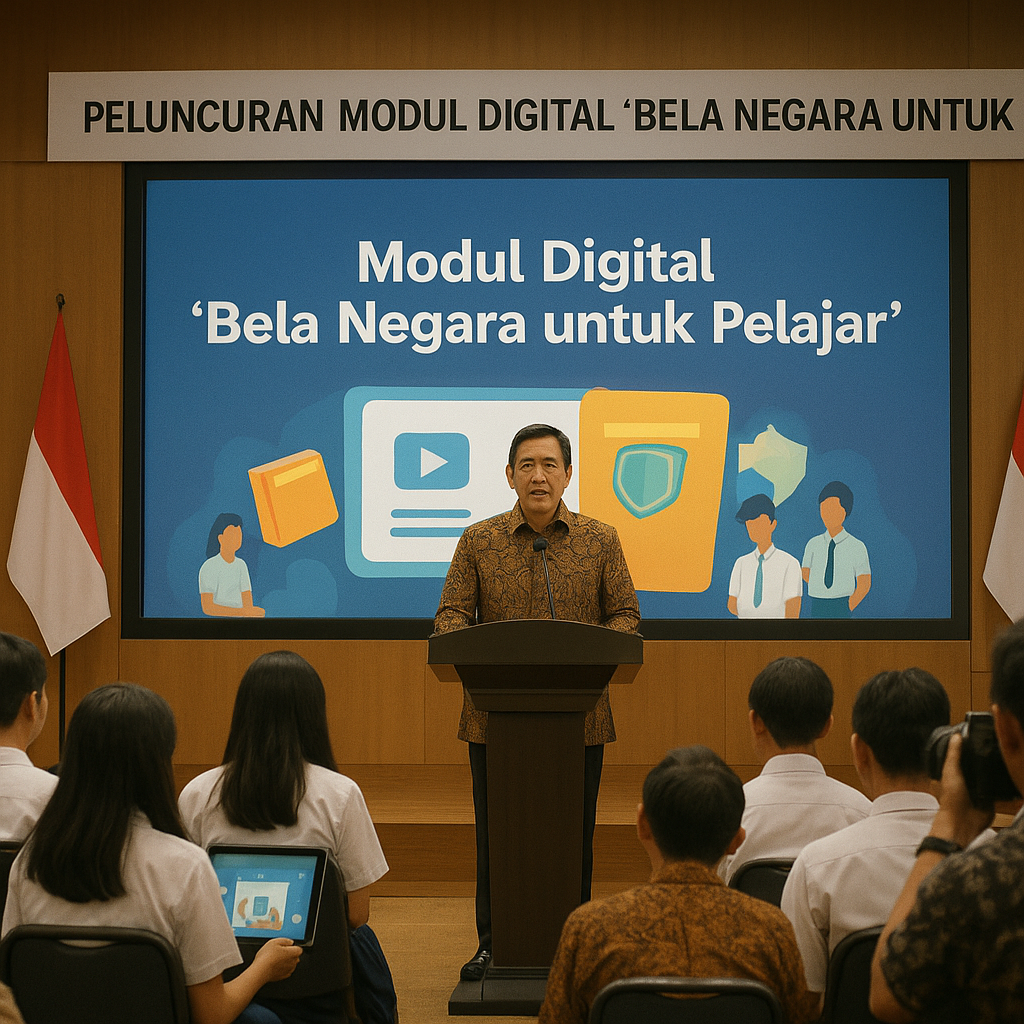 Kemendikbudristek Luncurkan Modul Digital 'Bela Negara untuk...