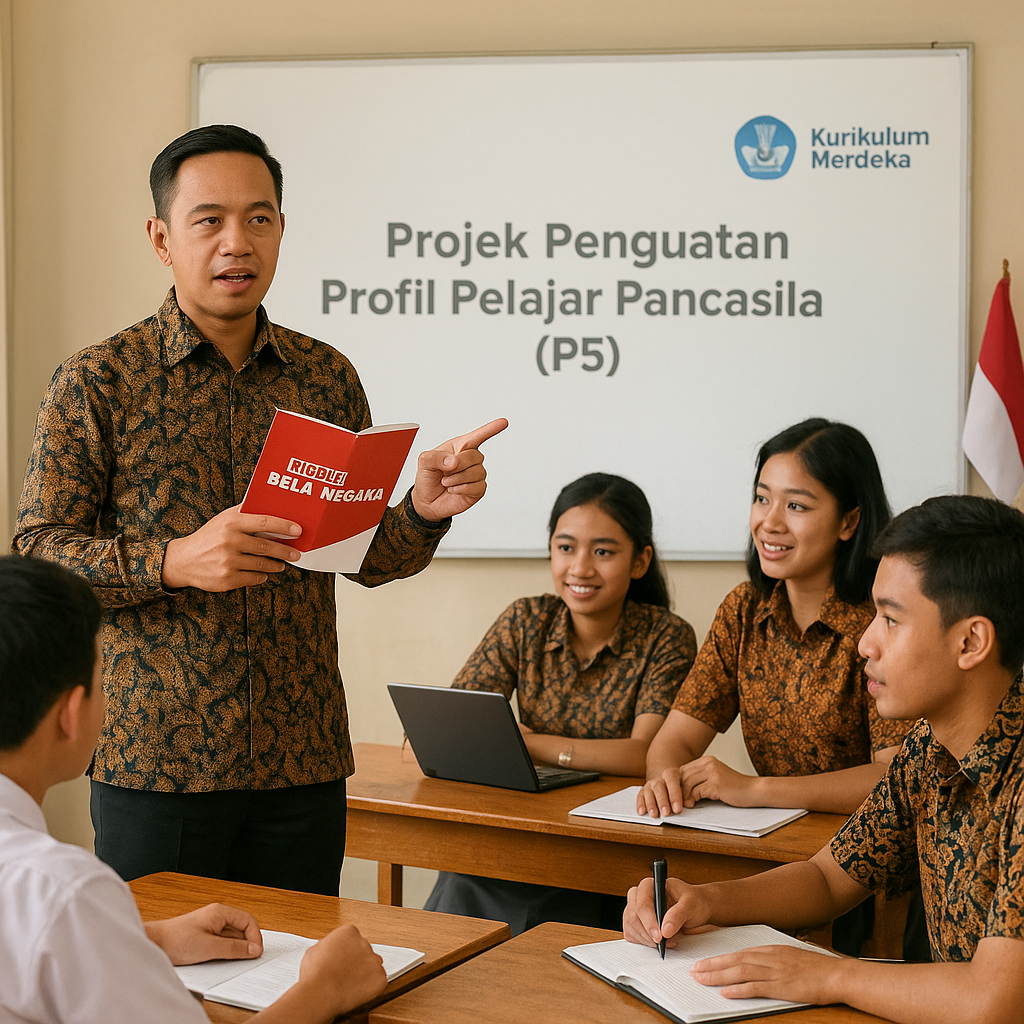 Kemendikbudristek Integrasikan Modul Bela Negara dalam Kurik...