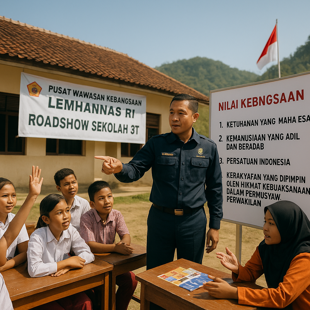 Pusat Wawasan Kebangsaan Lemhannas RI Gelar Roadshow ke Seko...