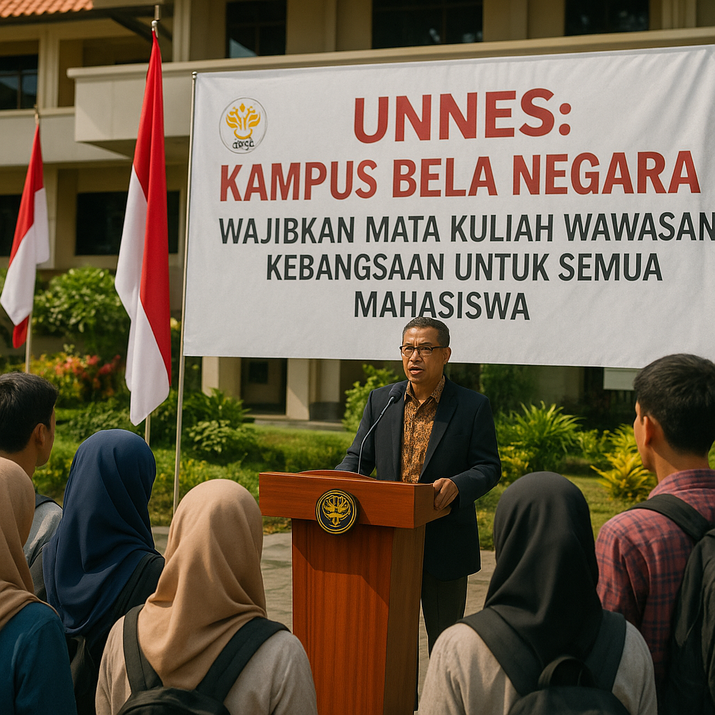 Unnes Canangkan Kampus Bela Negara, Wajibkan Kuliah Wawasan...