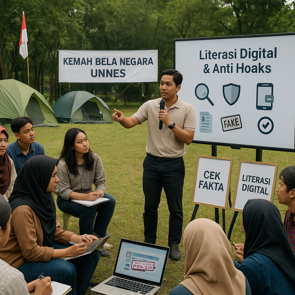 Unnes Gelar Kemah Bela Negara untuk Mahasiswa Baru, Fokus Pa...