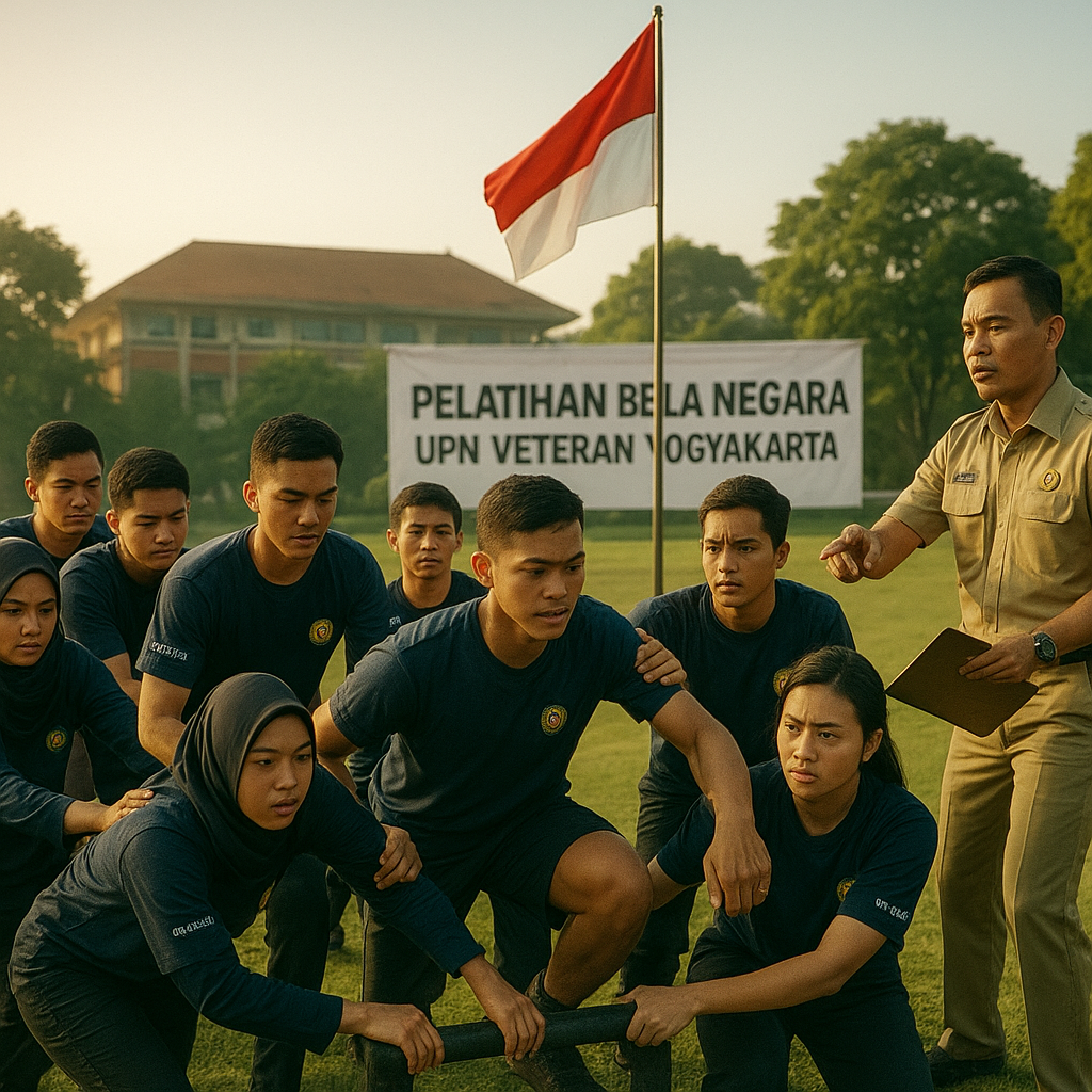 Pelatihan Bela Negara UPN Veteran Yogyakarta Siapkan Generas...