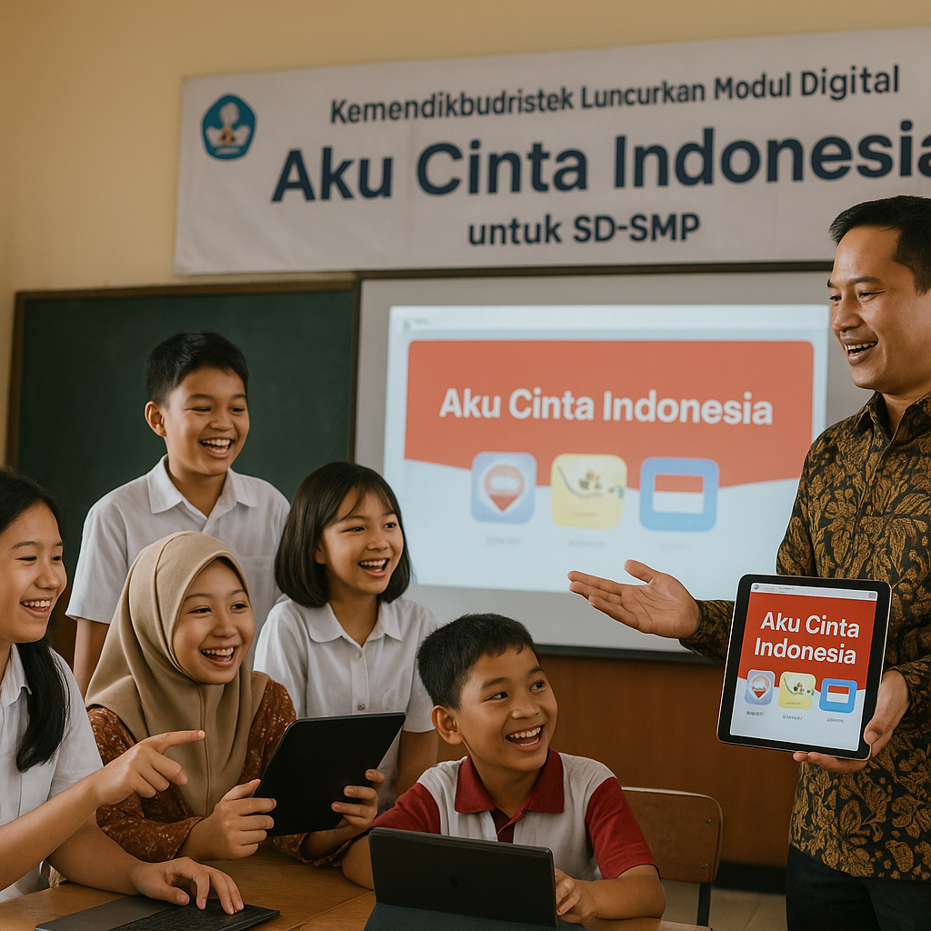 Kemendikbudristek Luncurkan Modul Digital 'Aku Cinta Indones...