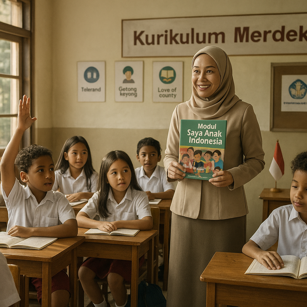 Kemendikbudristek Integrasikan Modul 'Saya Anak Indonesia' k...